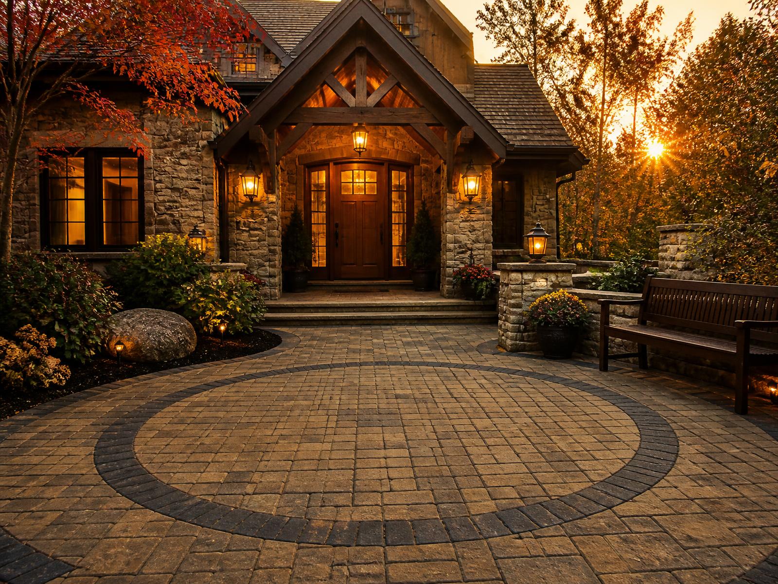 Cottage Entrance Courtyard